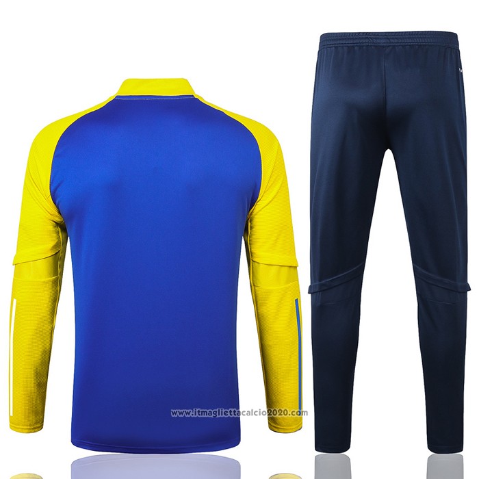 Tuta da Track Felpa Boca Juniors 2020 2021 Blu